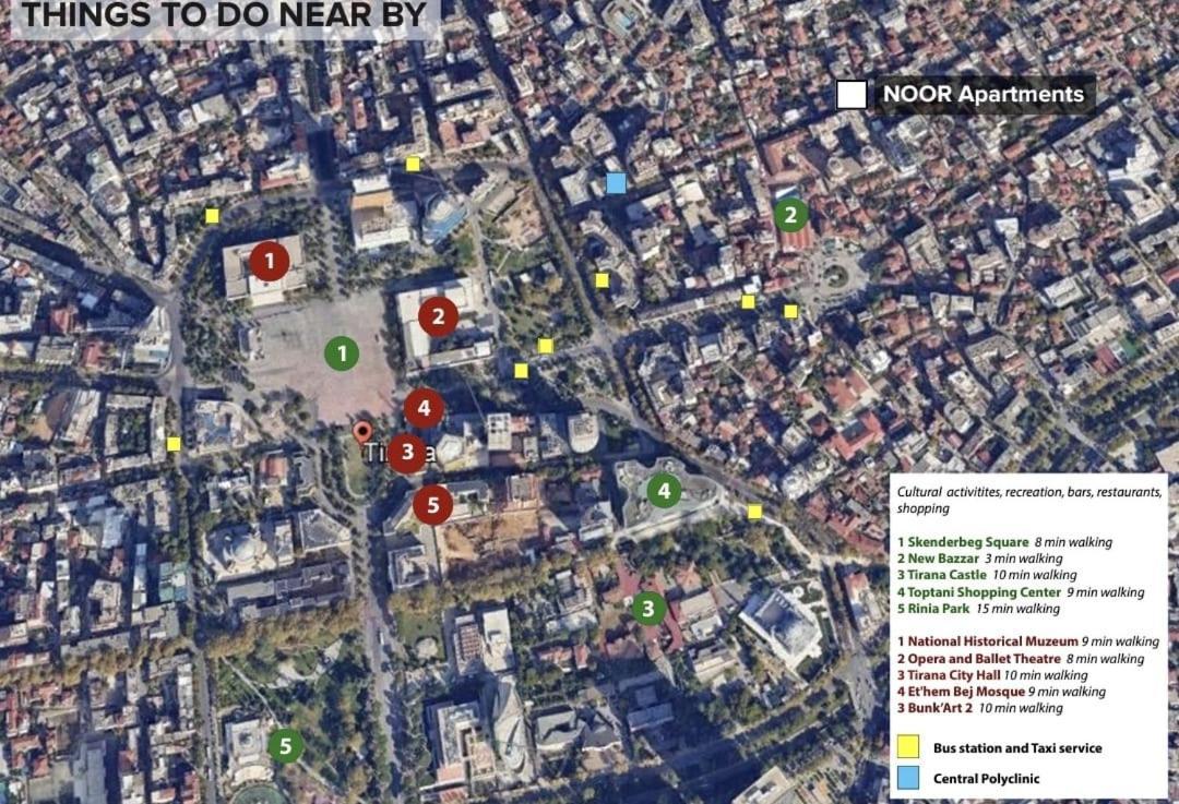 Noor Apartments Tirana Exteriör bild